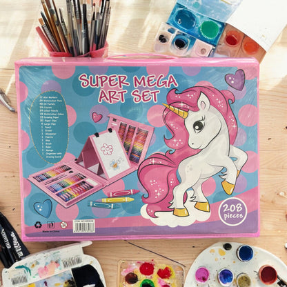 COLOR KIT 208 PCS SUPER MEGA ART SET