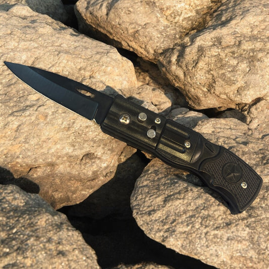 REVOLVER FOLDING POCKET KNIFE