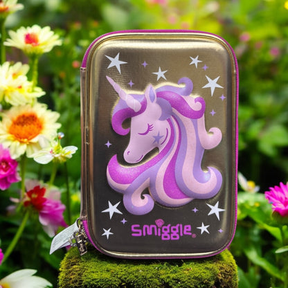 Smiggle Unicorn Golden themed Pencil Case