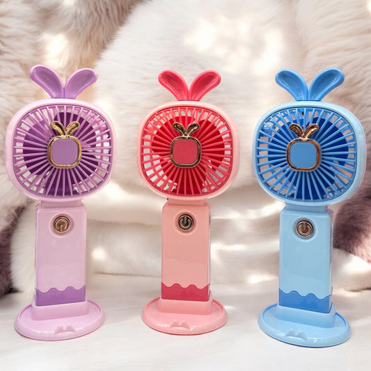 Bunny ears PREMIUM FAN WITH MOBILE HOLDER