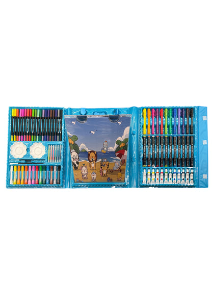 ANIMALS COLOR KIT 135 PCS WITH COLORING PAD