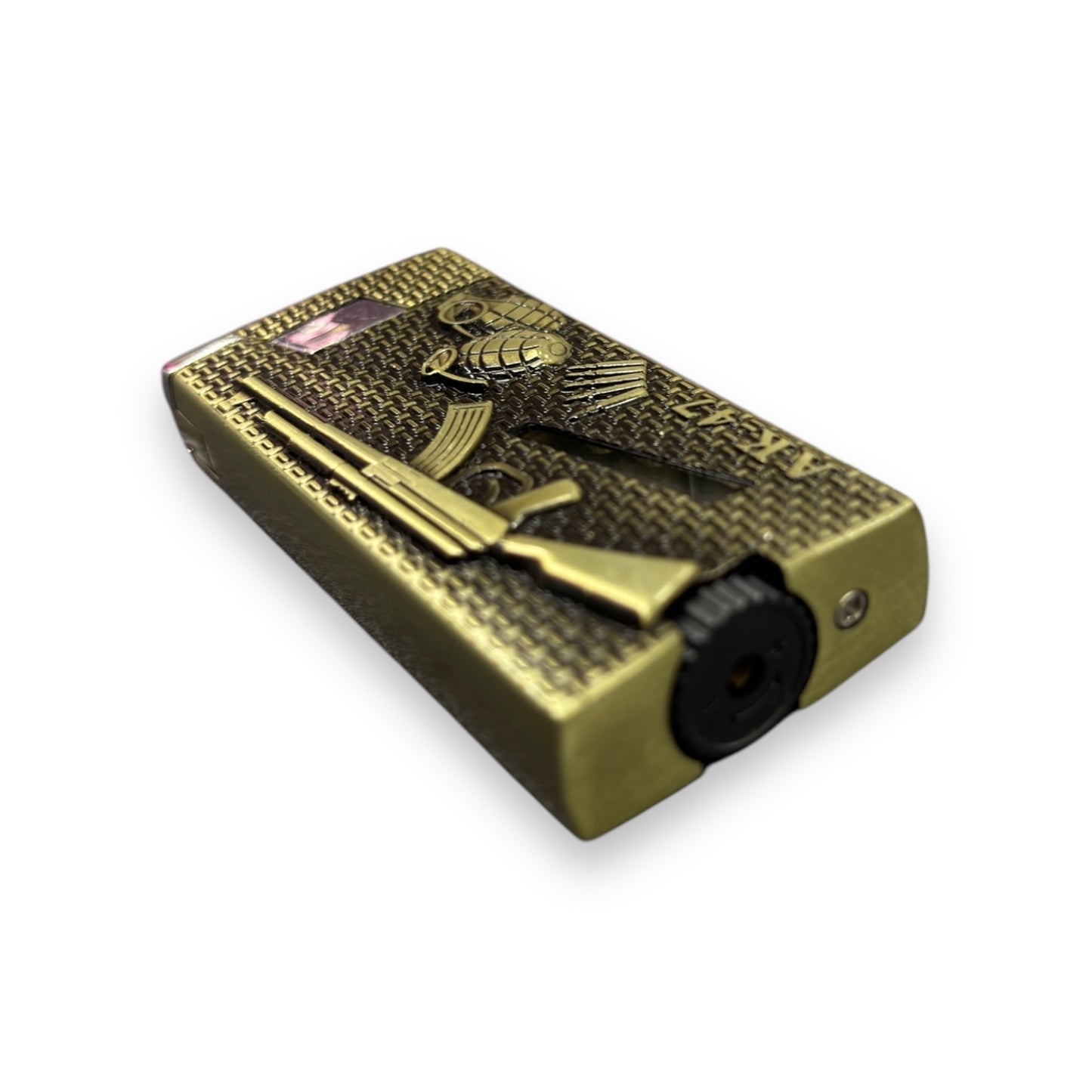 GOLDEN AND SILVER GUN LIGHTER