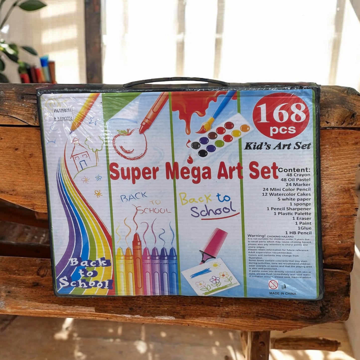 SUPER COLOUR KIT 168 PCS