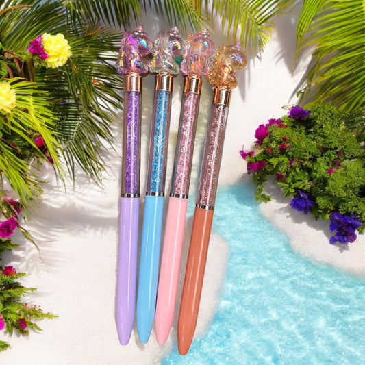 CRYSTAL TOP BALL PEN