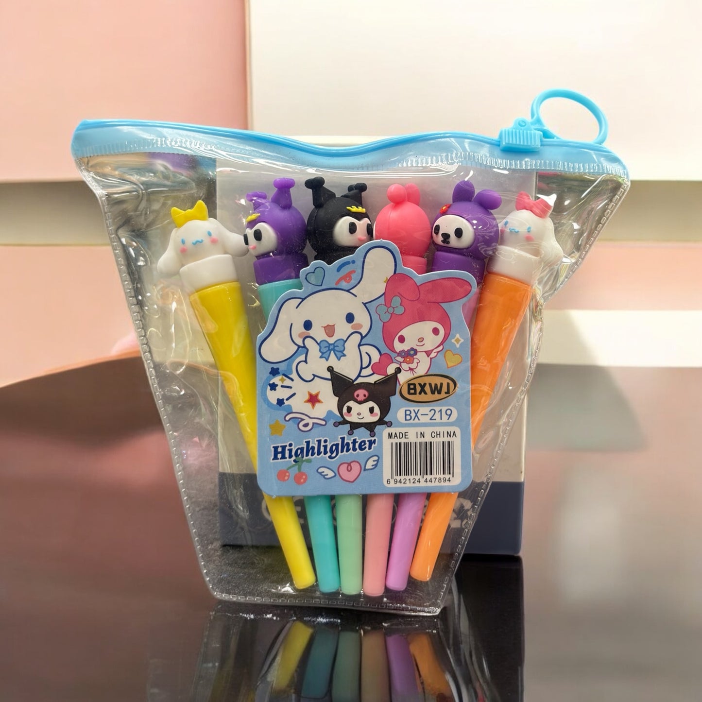 CONE SHAPED HELLO KITTY AND FRIENDS CUTE HIGHLIGHTERS