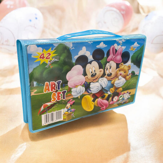 COLOUR KIT MIKKI AND MINNIE MOUSE 42 PCS