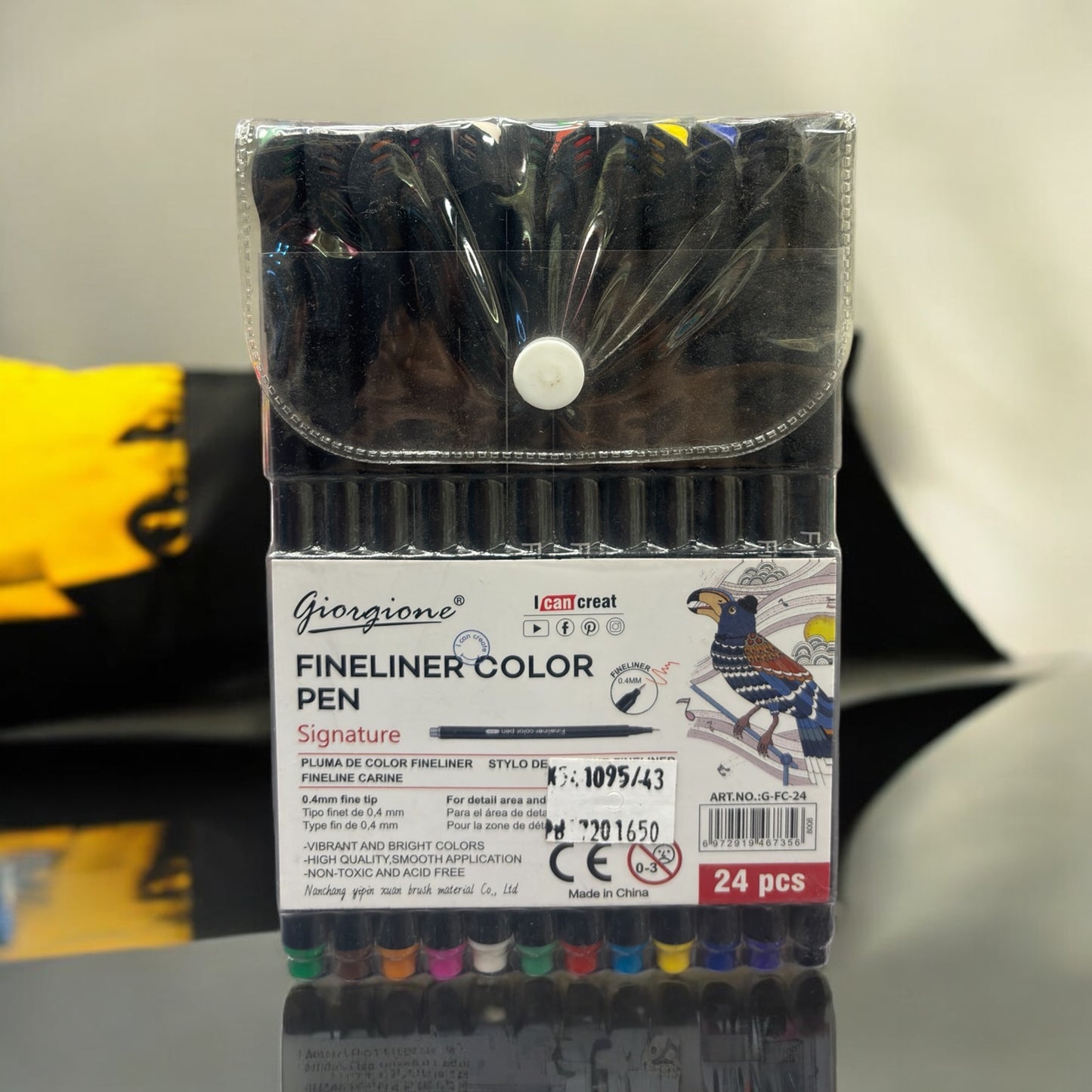 Fineliner Color Pen Set 24 colours