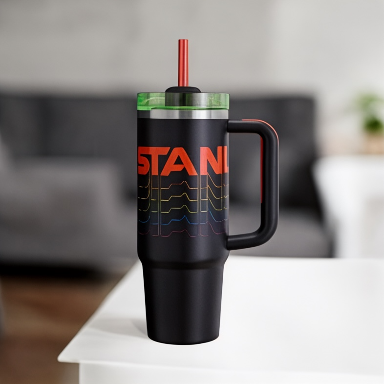 THE BLACK REVERB QUENCHER H2.0 FLOWSTATE™ TUMBLER | 30 OZ