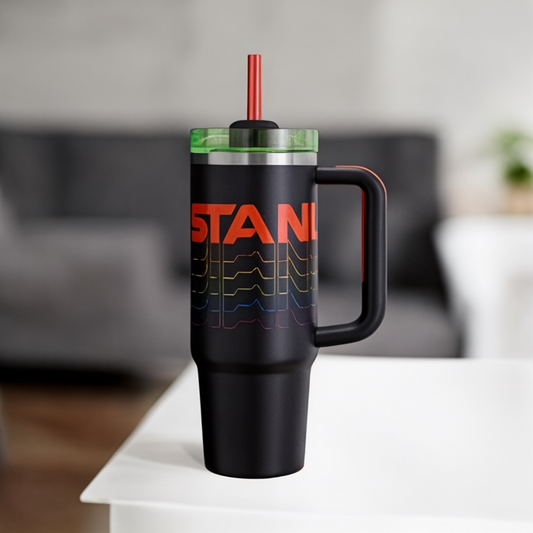 THE BLACK REVERB QUENCHER H2.0 FLOWSTATE™ TUMBLER | 30 OZ