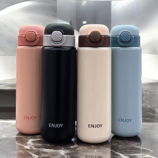 STEEL MODERN DESIGN by “enjoy” WATER BOTTLE