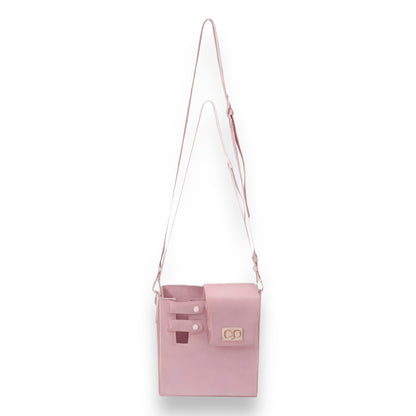 Handy and Stylish Pink Water Bottle Tumbler Carrier Bag for Women on-the-go!