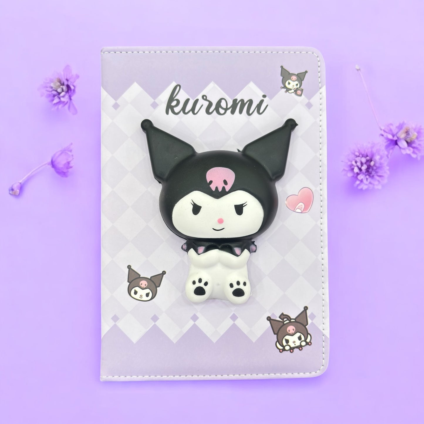 3D Kuromi Soft top Notebook