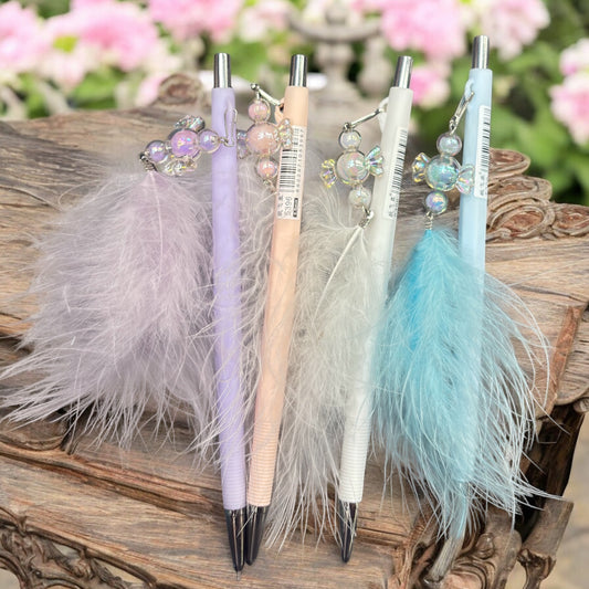 Cute Candy Feather Mechanical Pencils