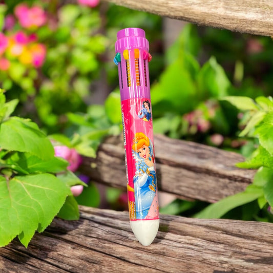 10 Colours in 1, Multicolor Disney Princesses Ballpoint Pen