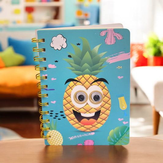 Pineapple Spiral Notebook