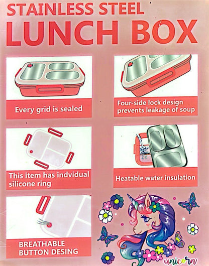 CUTE UNICORN LUNCH BOX