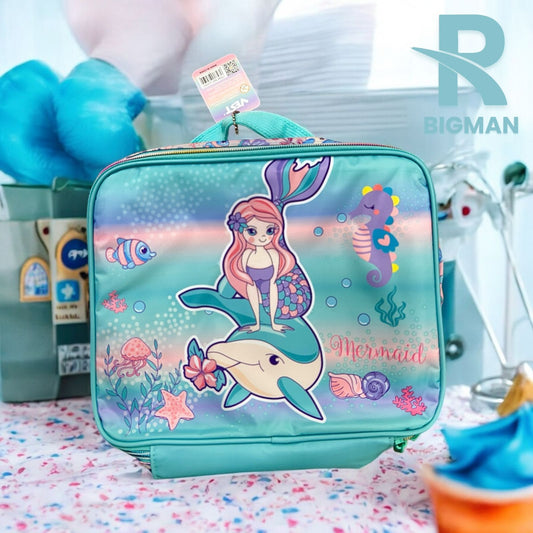 Stylish Mermaid Lunchbox Bag For Girls